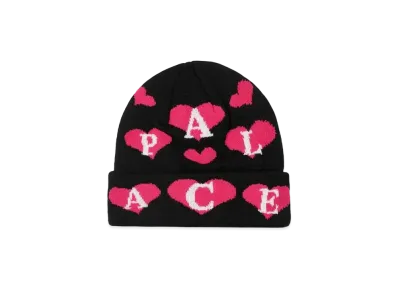 PALACE LOVE ME JACQUARD BEANIE "Black"