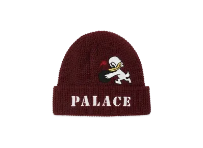 PALACE DUCK BOMB BEANIE "Wine"