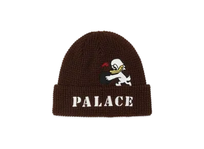 PALACE DUCK BOMB BEANIE "Brown"