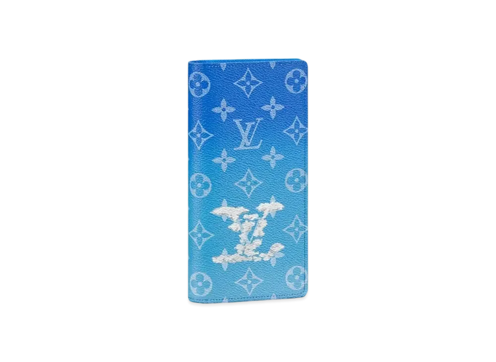 Louis Vuitton Brazza Wallet Monogram Clouds