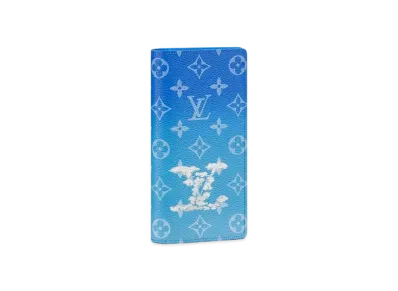 Louis Vuitton Brazza Wallet Monogram Clouds