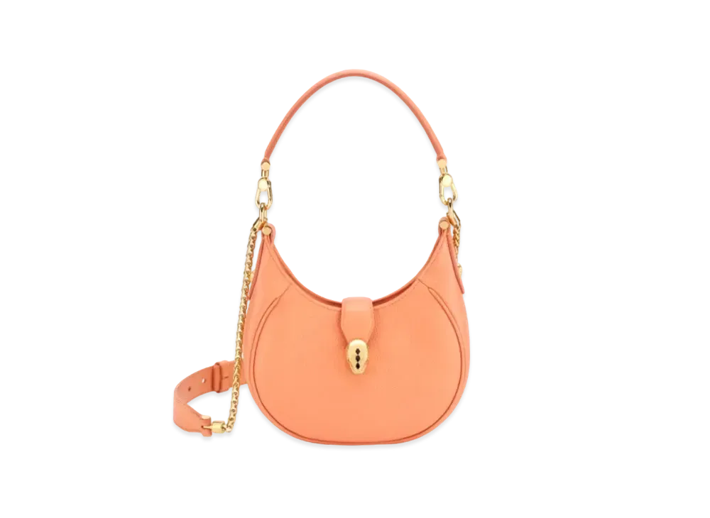 BVLGARI Serpenti Ellipse Crossbody Bag "Orange"