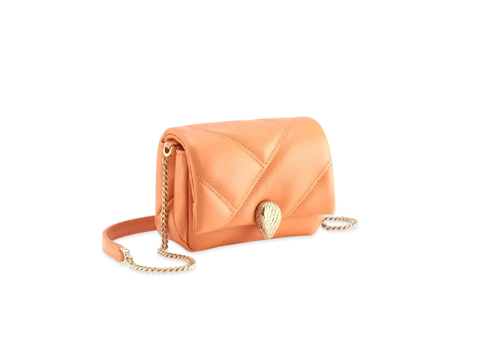 BVLGARI Serpenti Cabochon Mini Bag "Orange"