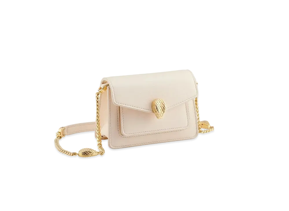 BVLGARI Serpenti Forever Mini Bag "Ivory"