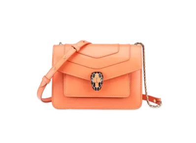 BVLGARI Serpenti Forever Crossbody Bag "Orange"