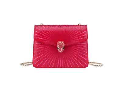 BVLGARI Serpenti Forever Crossbody Bag "Red"
