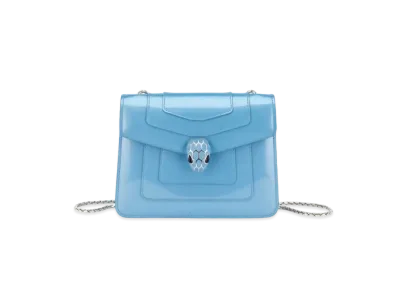 BVLGARI Serpenti Forever Crossbody Bag "Blue"