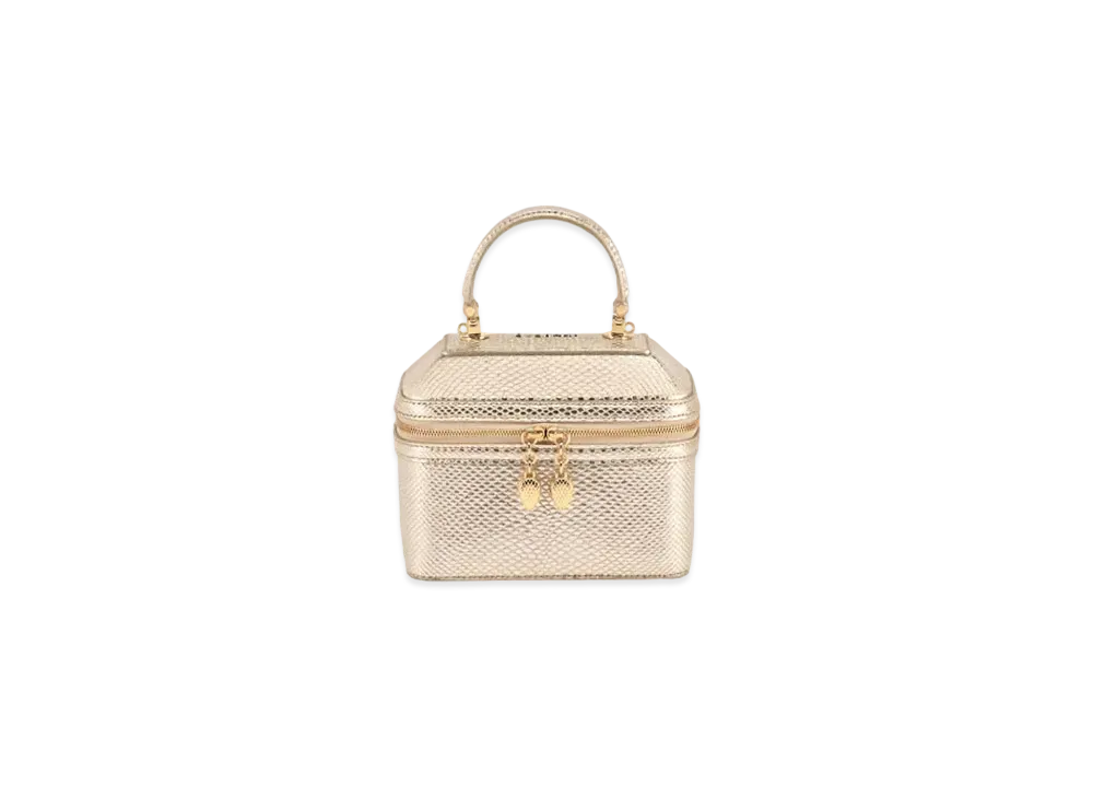BVLGARI Serpenti Forever Jewelry Box "Light Gold"