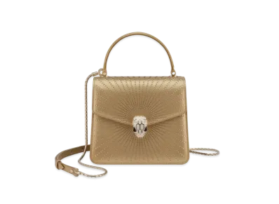 BVLGARI Serpenti Forever Top Handle "Gold"