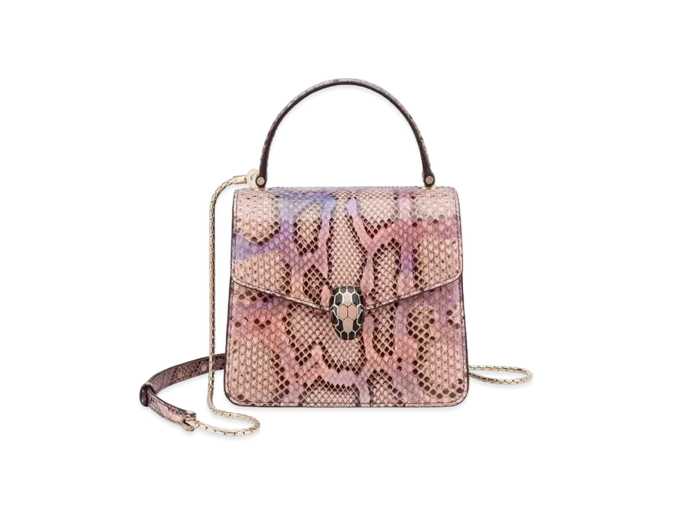 BVLGARI Serpenti Forever Top Handle "Multicolor"