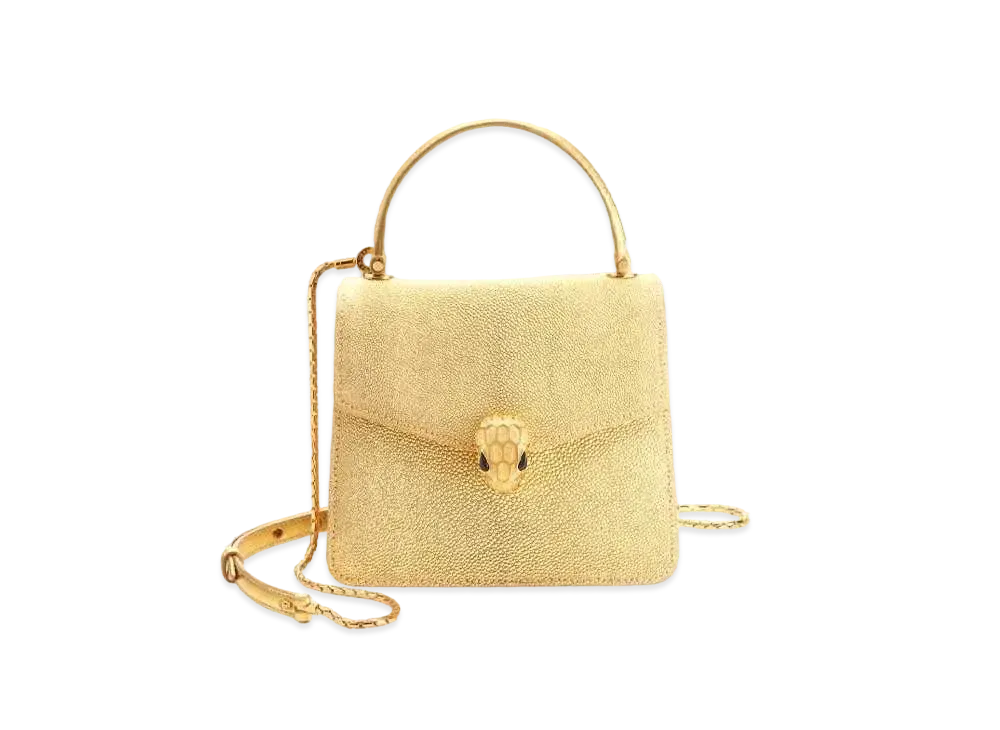 BVLGARI Serpenti Forever Crossbody Bag "Gold"