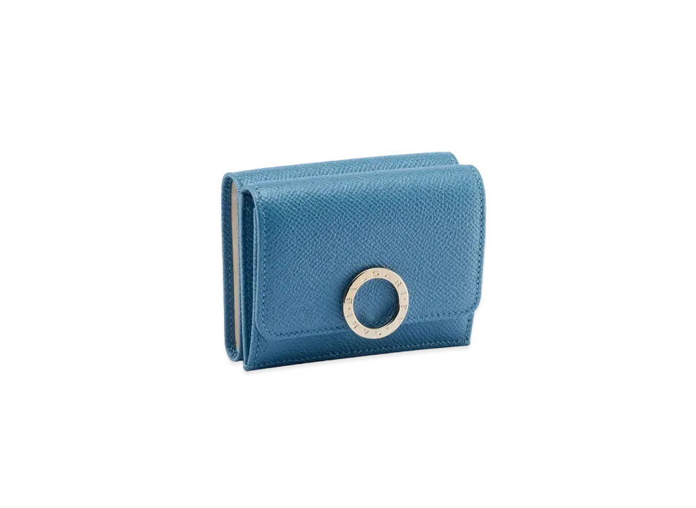 BVLGARI BVLGARI Trifold Wallet "Blue"