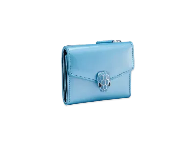 BVLGARI Serpenti Forever Wallet "Blue"