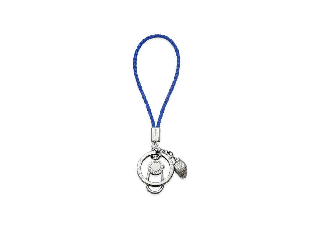BVLGARI Serpenti Forever Keyring "Blue"