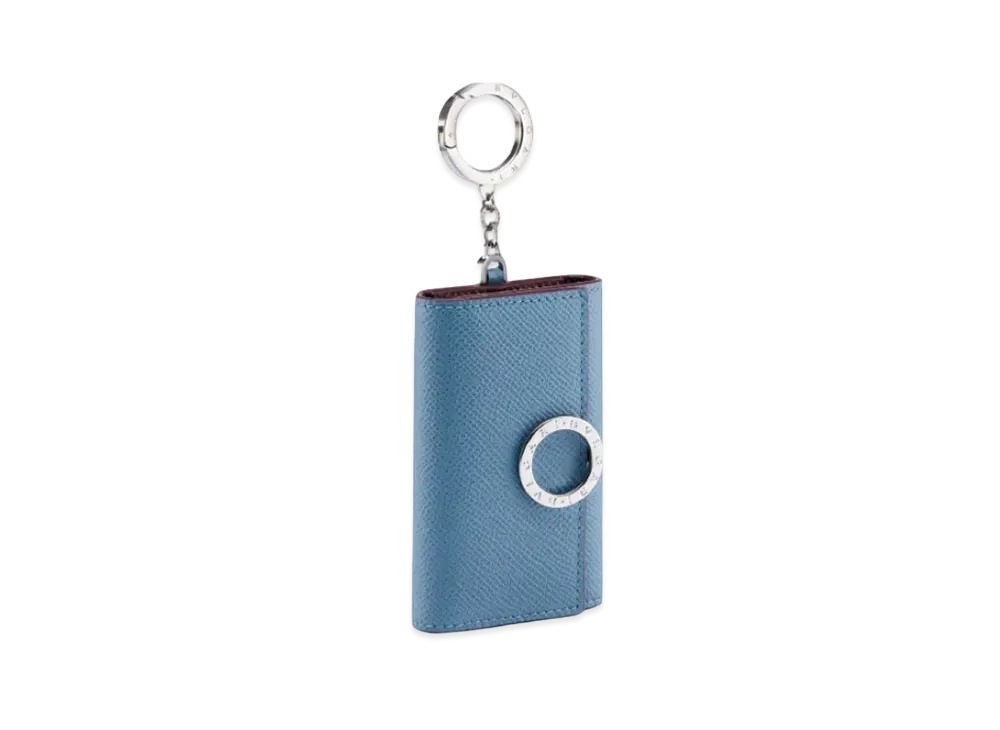 BVLGARI Clip KeyHolder "Blue"