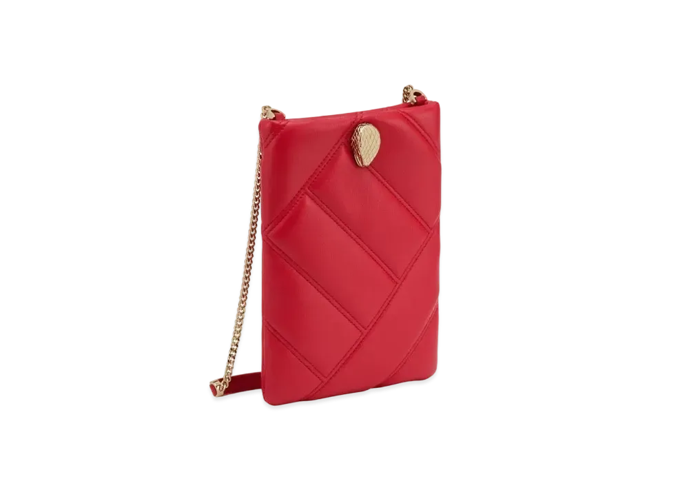 BVLGARI Serpenti Cabochon Phone Case "Red"