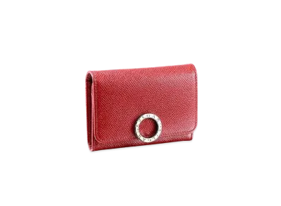 BVLGARI BVLGARI Business Card Holder "Red"