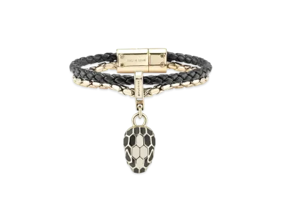 BVLGARI Serpenti Forever Bracelet "Black/Gold"