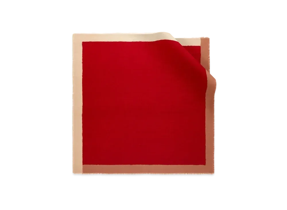 BVLGARI Logomania Scarf "Red"