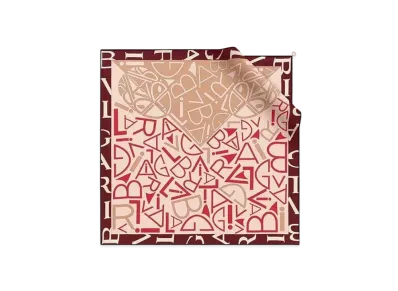 BVLGARI Logomania Scarf "Pink"