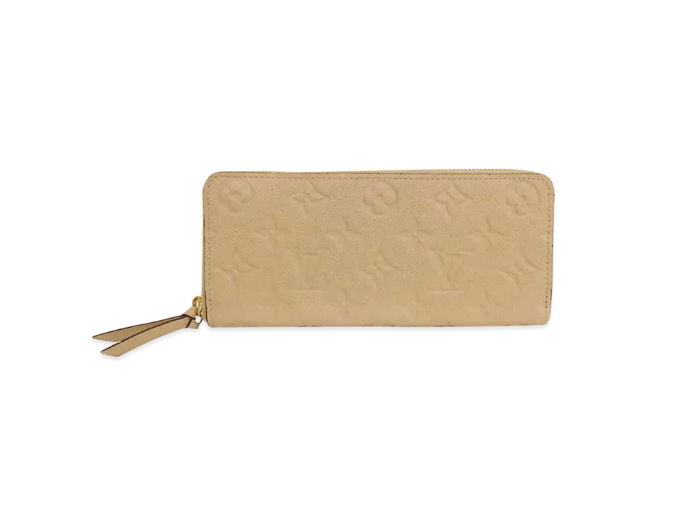 Louis Vuitton Clemence Wallet Monogram "Dune"