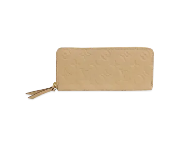 Louis Vuitton Clemence Wallet Monogram "Dune"