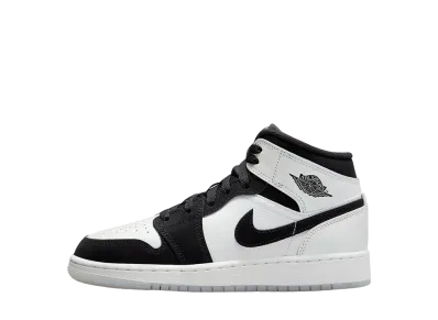 Nike GS Air Jordan 1 Mid "Omega/Black/White"