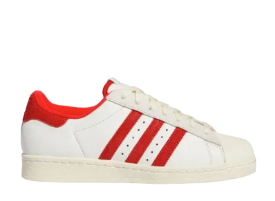 adidas Superstar 82 "Cloud White/Vivid Red/Cream White"