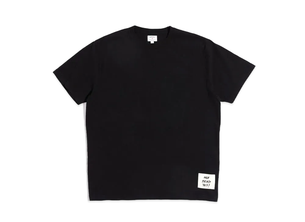 Noah Not Dead Yet! Recycled Cotton Tee "Black"
