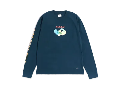 Noah Not Dead Yet! L/S Recycled Cotton Tee "Green"
