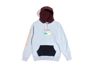 Noah Not Dead Yet! Color Block Hoodie "Light Blue"