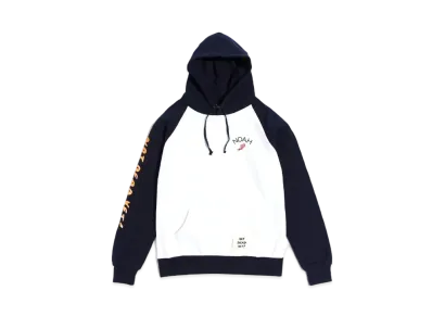Noah Not Dead Yet! Winged Foot Summer Hoodie "White/Navy"
