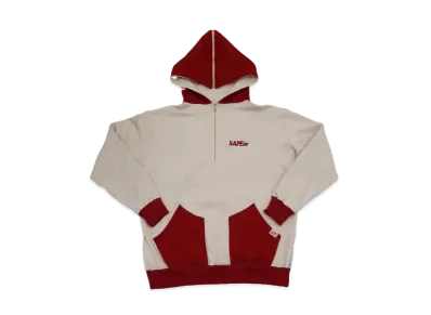 SAPEur SAILOR HOODIE "Red Oatmeal"