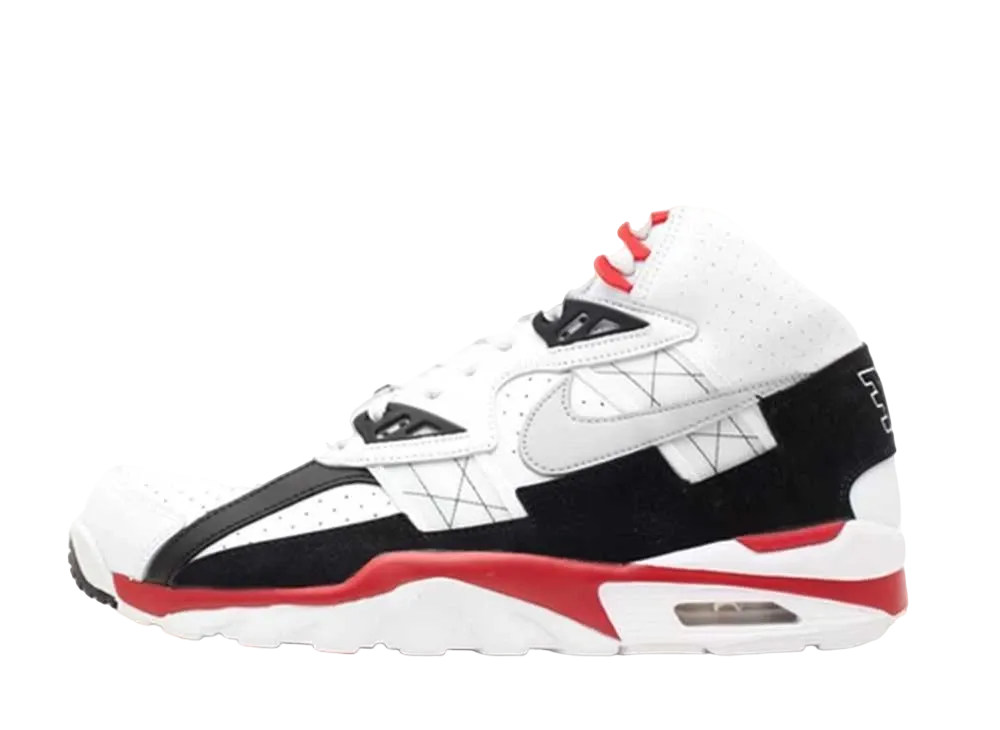 ナイキ エア トレーナー SC ハイ "ホワイト ニュートラル グレー バーシティ レッド"