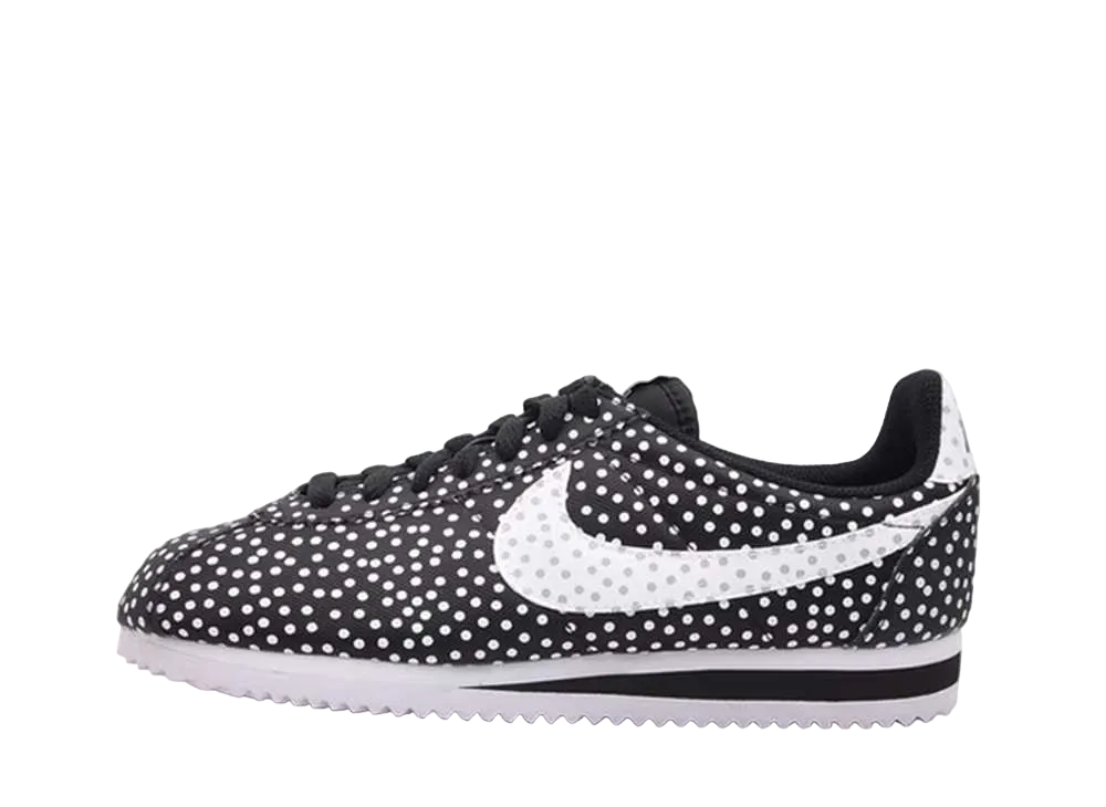 Nike Women's Cortez Polka Dot "Black/White"