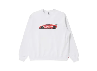 BlackEyePatch x LBWK "LAMBO CREW SWEAT" "White"