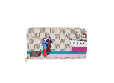 Louis Vuitton Damier Azur Zippy Wallet Atlantic Cruise