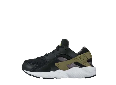 ナイキ PS エアハラチ ラン "ブラック/パームグリーン/ダークグレー"(キッズ)