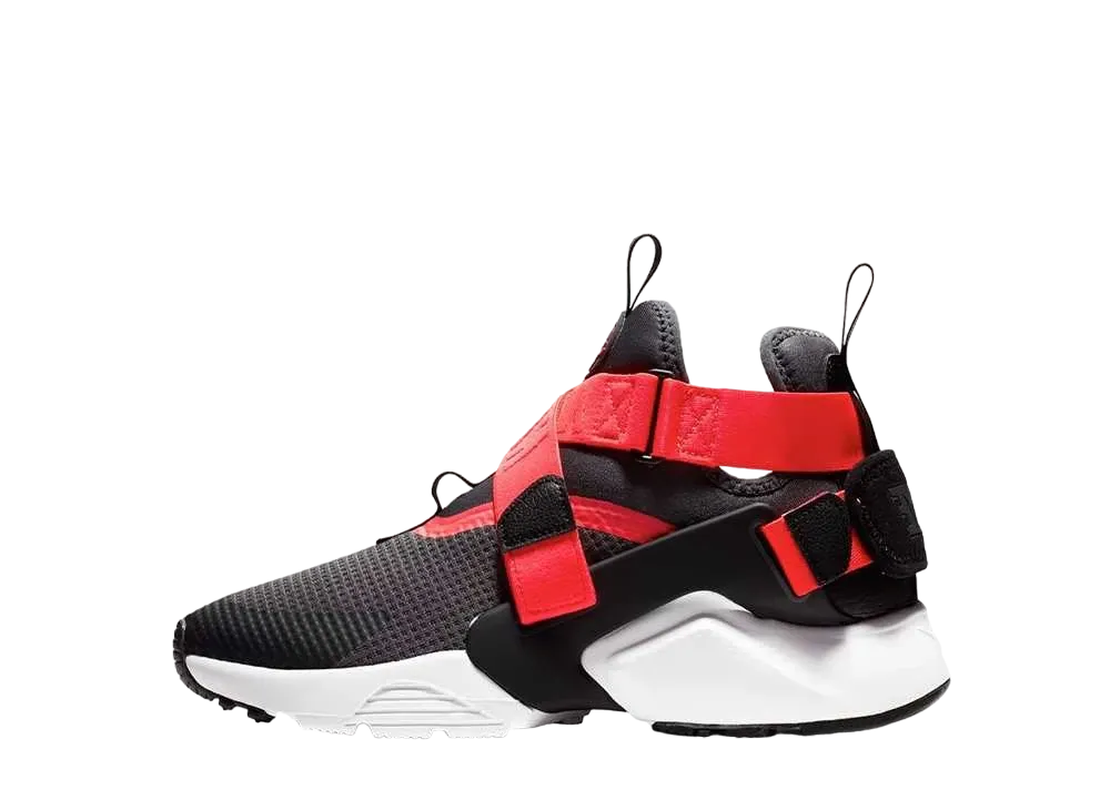 ナイキ GS エア ハラチ シティ "アンスラサイト/ソーラー レッド"