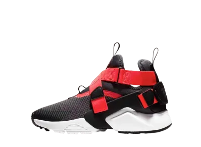 ナイキ GS エア ハラチ シティ "アンスラサイト/ソーラー レッド"