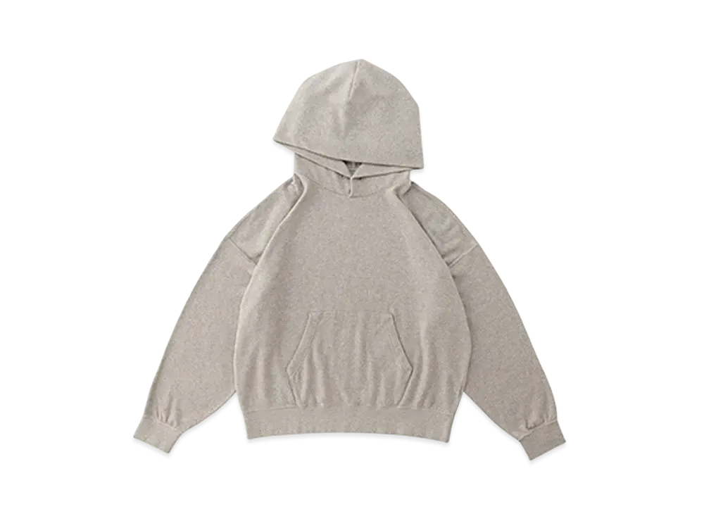 visvim AMPLUS SB HOODIE P.O. (C/WS PILE) "Grey"