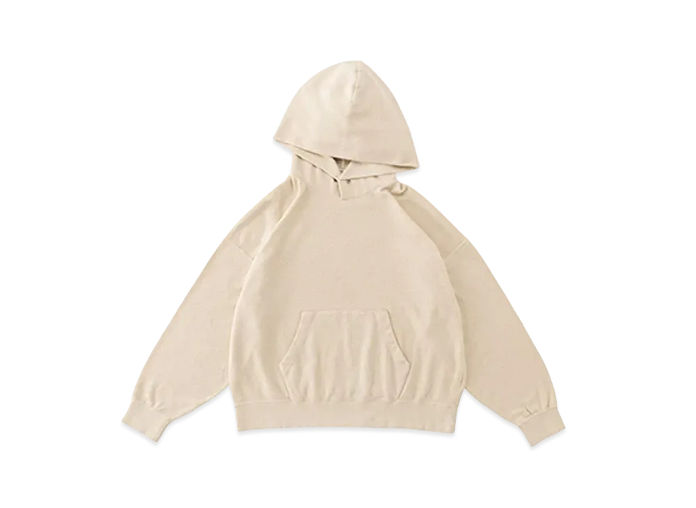visvim AMPLUS SB HOODIE P.O. (C/WS PILE) "Ivory"