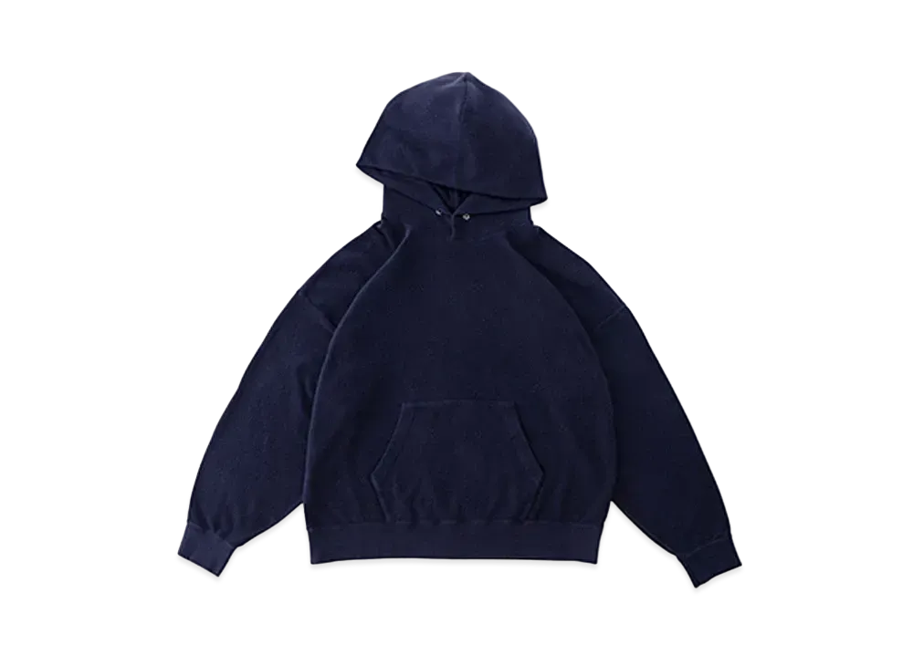visvim AMPLUS SB HOODIE P.O. (C/WS PILE) "Navy"