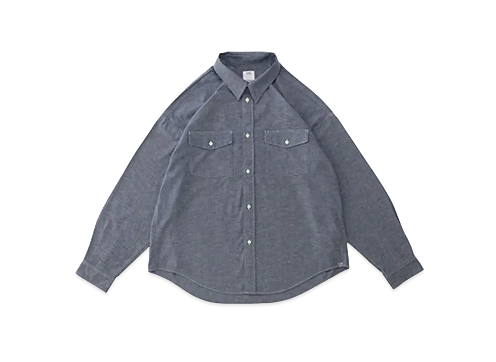 visvim PIONEER CHAMBRAY L/S (C/S) "Indigo"