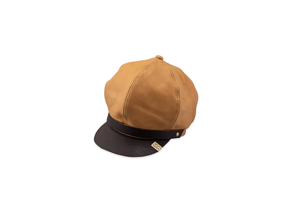 visvim BIKER HAT (FR VEG.LB) "Lt.Brown"