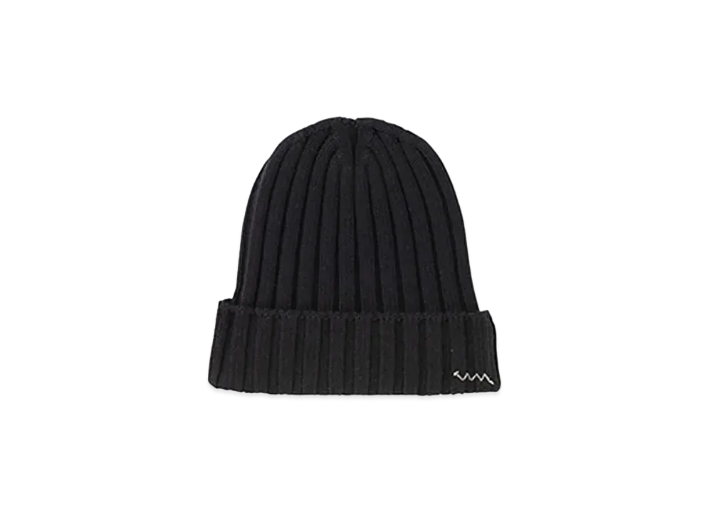 visvim KNIT CAP "Black"