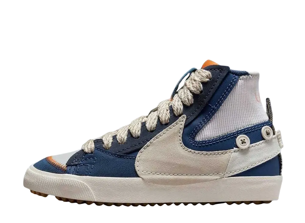 ナイキ ブレーザー ミッド ブードゥー "ブルー"