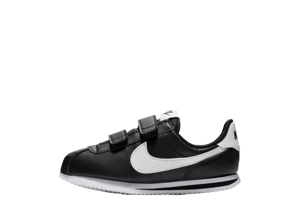 ナイキ PS コルテッツ ベーシック SL "ブラック/ホワイト"(キッズ)