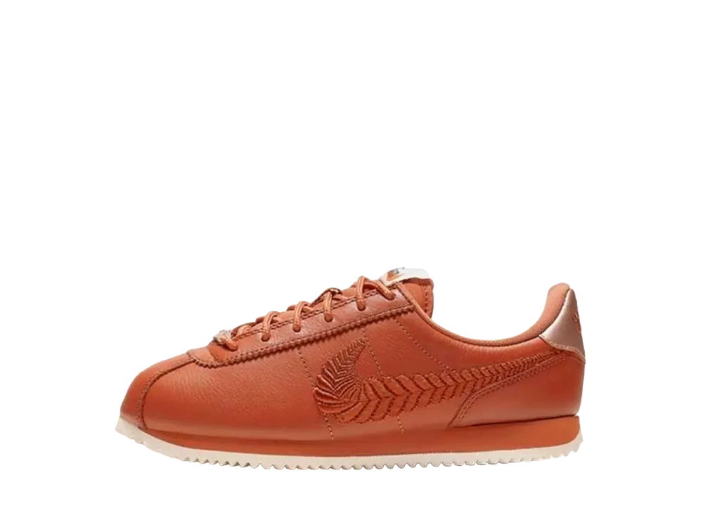 Nike GS Classic Cortez Embroidered "Dusty Peach"
