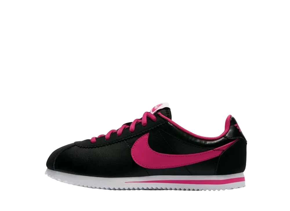 ナイキ GS コルテッツ "ブラック ビビッド ピンク"